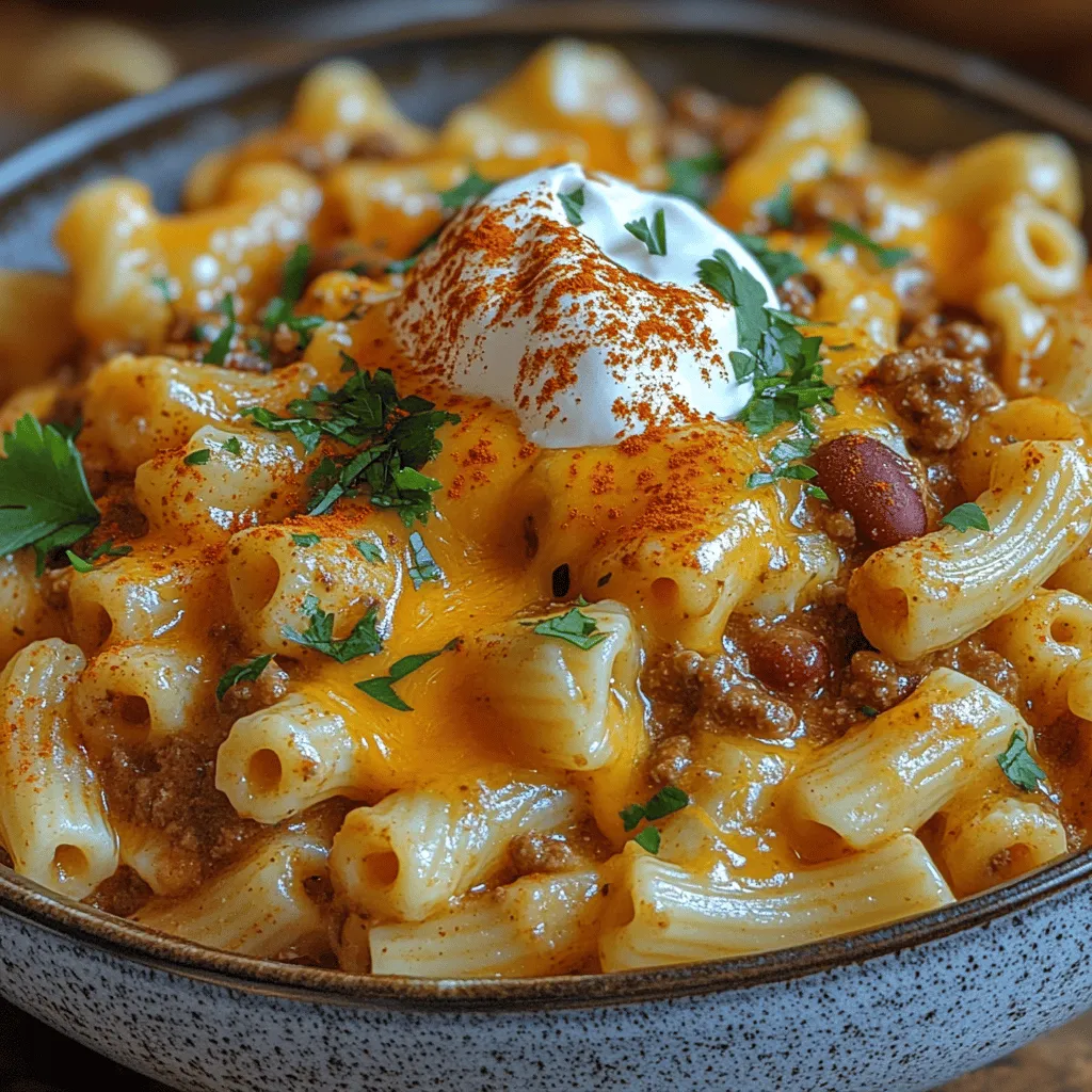 To create the perfect Spicy Cheesy Chili Mac Delight, it’s essential to use high-quality ingredients that contribute to the dish's flavor and texture. Let’s break down each component of this delicious recipe.