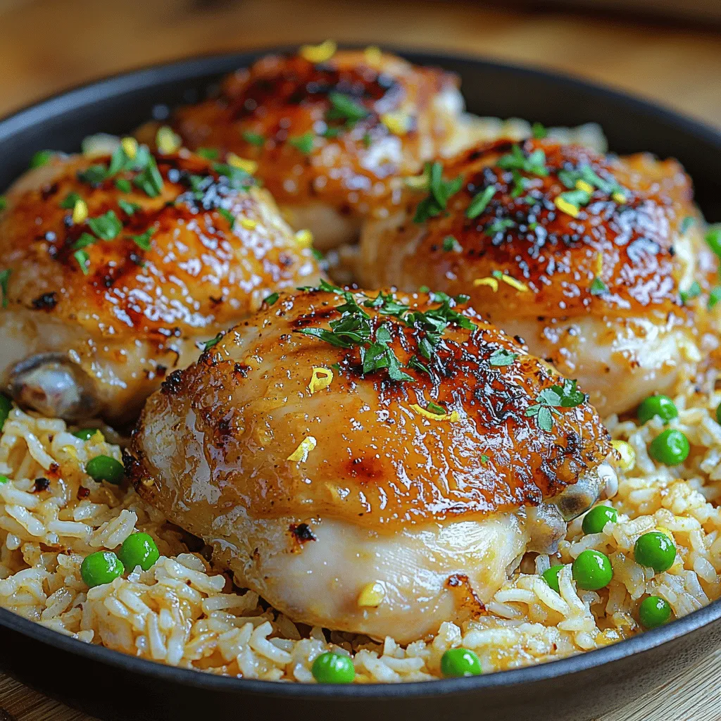 In the world of home cooking, one-pan meals have become a beloved staple for their simplicity and convenience. Among these, the Zesty One-Pan Lemon Garlic Chicken and Rice stands out as a delightful combination of flavors and ease of preparation. This dish not only brings together the heartiness of chicken and rice but also infuses them with bright, zesty notes of lemon and aromatic garlic. Perfect for busy weeknights or casual gatherings, this recipe is designed to satisfy both the palate and the schedule.