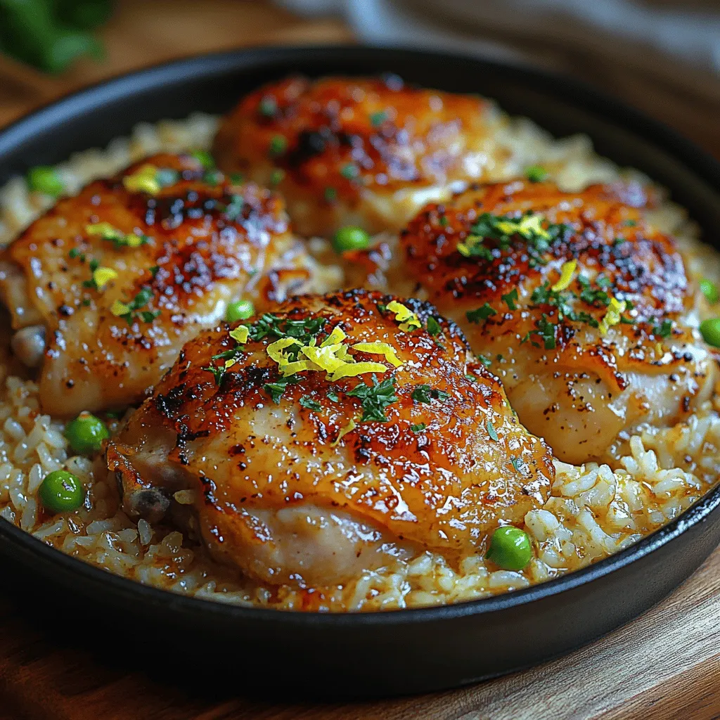 In the world of home cooking, one-pan meals have become a beloved staple for their simplicity and convenience. Among these, the Zesty One-Pan Lemon Garlic Chicken and Rice stands out as a delightful combination of flavors and ease of preparation. This dish not only brings together the heartiness of chicken and rice but also infuses them with bright, zesty notes of lemon and aromatic garlic. Perfect for busy weeknights or casual gatherings, this recipe is designed to satisfy both the palate and the schedule.