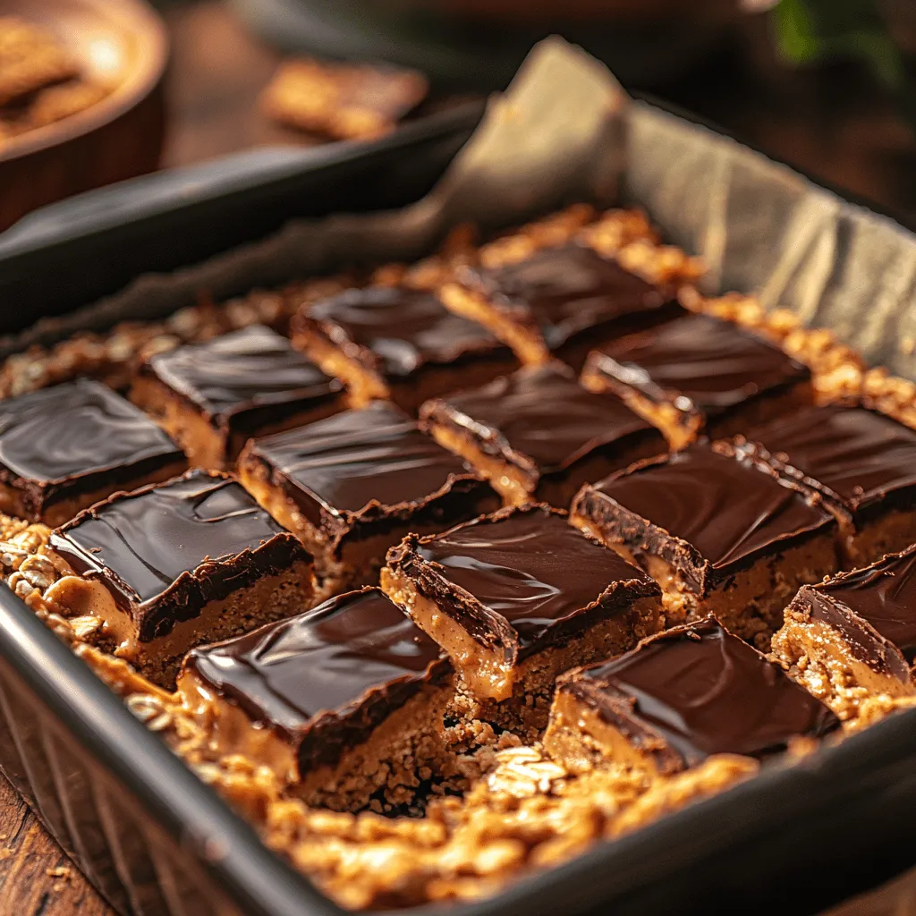 To create these delicious No-Bake Chocolate Peanut Butter Bars, it is essential to understand the key ingredients that contribute to their rich flavor and satisfying texture. Each component plays a significant role in achieving the perfect balance of taste and health.