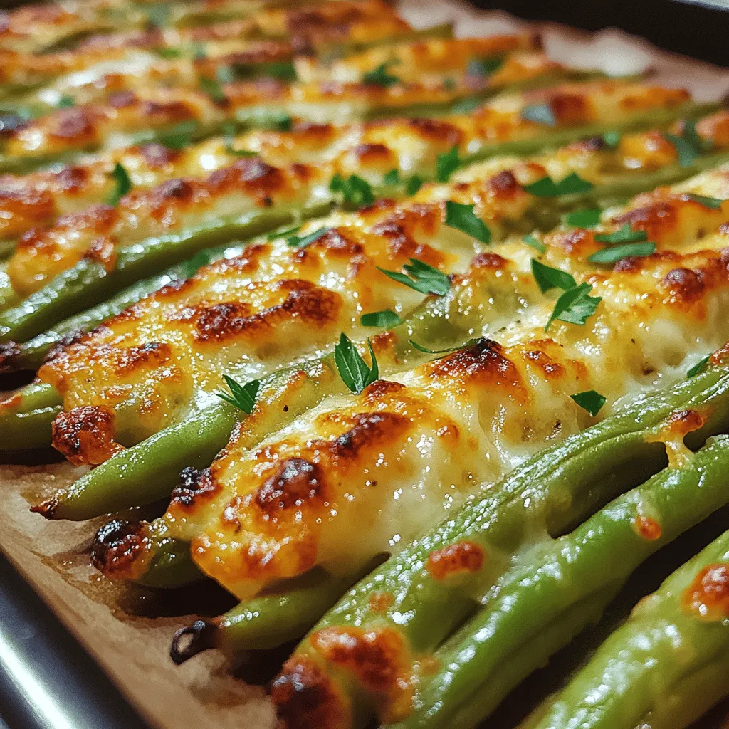 Roasted green beans are a delightful and nutritious side dish that can elevate any meal with their vibrant flavor and satisfying texture. This Garlic Parmesan Roasted Green Beans recipe transforms simple green beans into a gourmet experience, combining the rich taste of garlic and the savory notes of Parmesan cheese. Perfect for weeknight dinners, holiday feasts, or casual gatherings, this dish is quick to prepare and offers a burst of flavor that will please even the pickiest eaters.