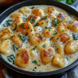 One-Pan Creamy Garlic Parmesan Gnocchi: A Quick and Delicious Recipe