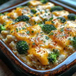Healthy & Hearty Broccoli Chicken Casserole