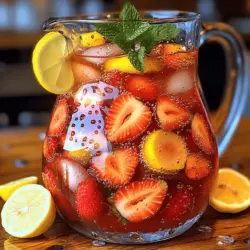 Berry Bliss Strawberry Lemonade Recipe