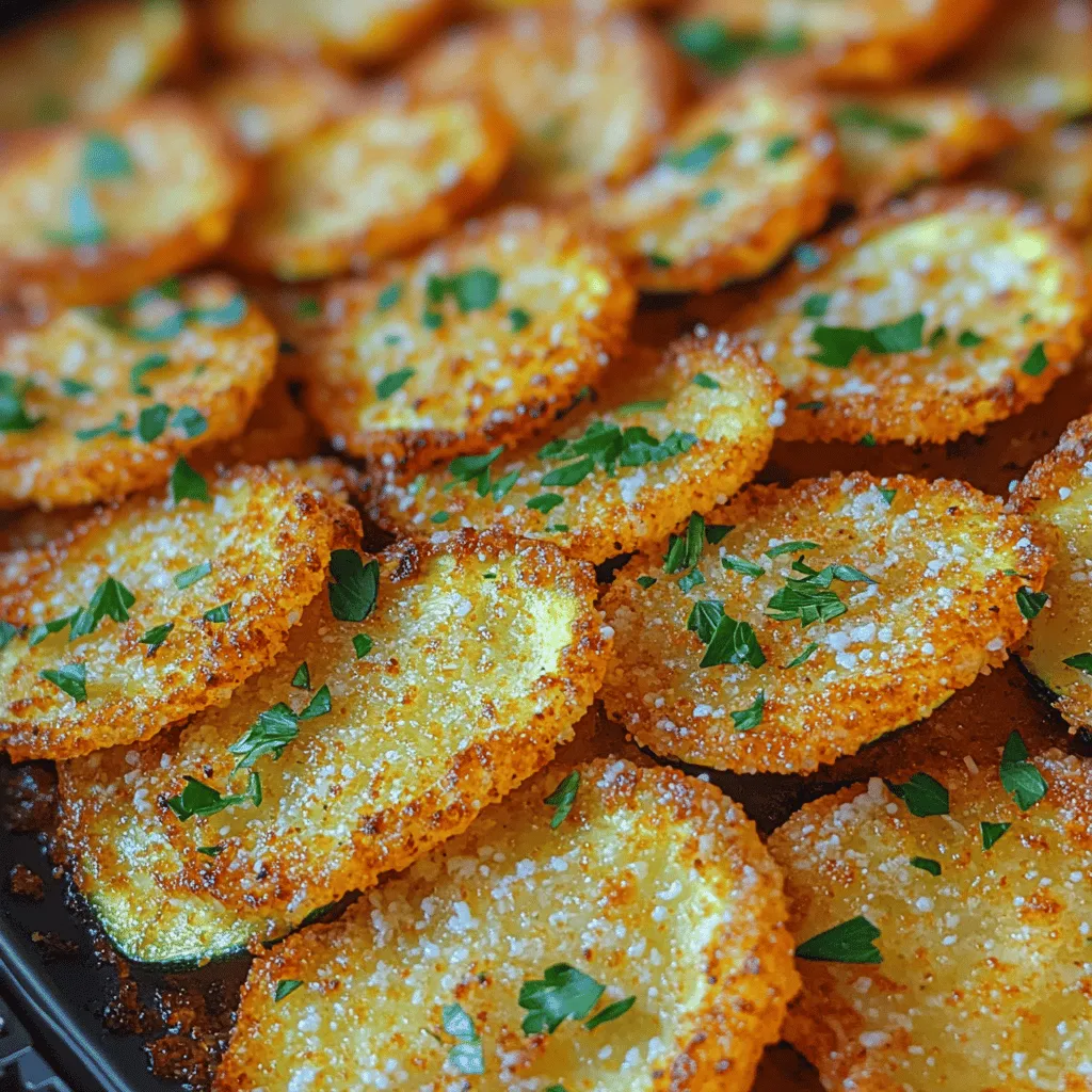 In recent years, the air fryer has emerged as a culinary game changer, allowing home cooks to enjoy their favorite fried foods with far less oil and guilt. This innovative kitchen appliance has opened up a world of healthy snacking possibilities, and one recipe that has captured the hearts of many is the Zesty Air Fryer Crunchy Parmesan Zucchini Chips. These delectable chips are not just easy to prepare but also deliver a satisfying crunch and an explosion of flavor, making them an ideal addition to any meal or a standalone snack.