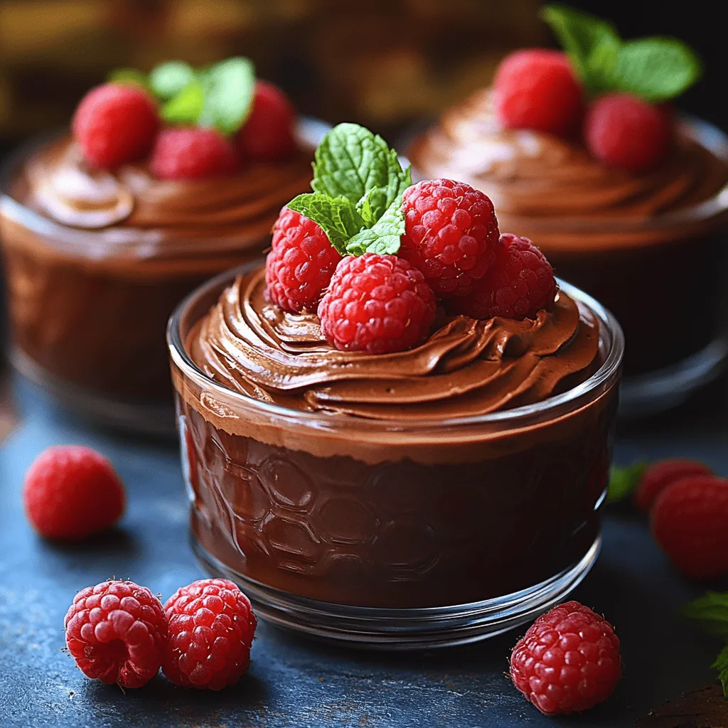 If you're in search of a dessert that elegantly combines indulgence with a hint of romance, look no further than Marry Me No Bake Raspberry Chocolate Mousse Cups. This delightful treat marries the rich, velvety texture of chocolate with the tartness of fresh raspberries, creating an exquisite balance that tantalizes the taste buds. The airy mousse, paired with the vibrant fruit, not only satisfies your sweet tooth but also adds a pop of color to your dessert table—perfect for any occasion.