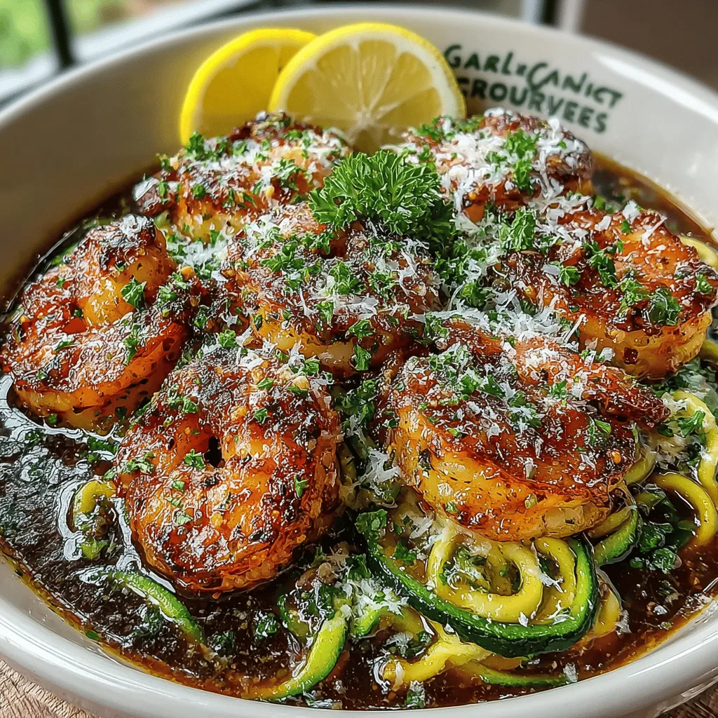 Garlic Butter Shrimp & Zoodles Delight is not just another dish; it's a culinary experience that combines the rich flavors of garlic, the succulence of shrimp, and the light crunch of zucchini noodles, or zoodles. This dish has become increasingly popular among health-conscious eaters and culinary enthusiasts alike, thanks to its delightful taste and myriad health benefits. As we navigate through the complexities of modern diets, this recipe stands out, offering a low-carb and gluten-free alternative that doesn't compromise on flavor or satisfaction.