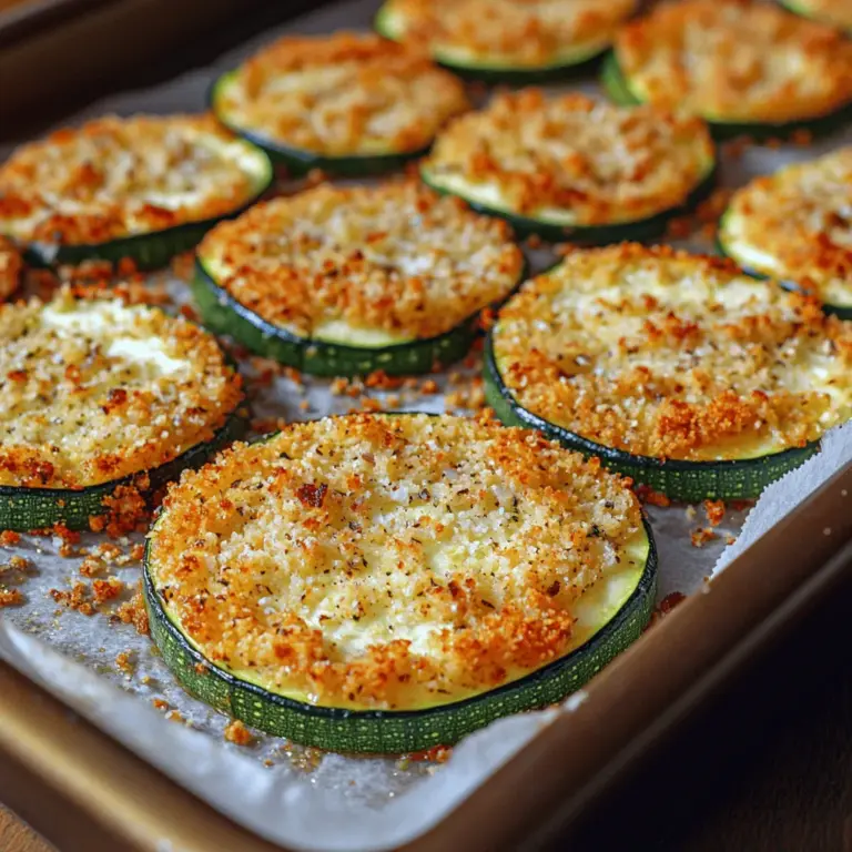 Welcome to the world of Golden Parmesan Zucchini Chips, a delightful and healthy snack that elevates the humble zucchini to new heights. These chips are not only crispy and delicious but also offer a guilt-free alternative to traditional potato chips. Whether you’re looking for a snack to munch on while binge-watching your favorite show or an appetizer to impress guests at your next gathering, these zucchini chips are sure to be a hit.