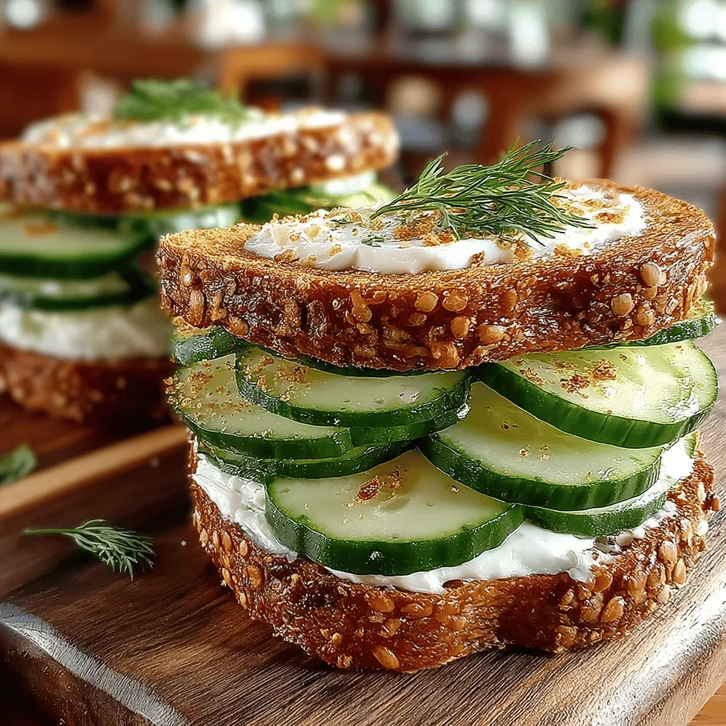 In the world of culinary delights, few dishes can rival the refreshing simplicity of cucumber and dill sandwiches. These charming bites not only tantalize the taste buds but also embody the essence of light, healthy eating. Perfect for picnics, brunches, or a quick snack, this Refreshing Cucumber & Dill Delight Sandwich recipe brings together creamy textures and zesty flavors in a delightful way. This article will explore the nuances of this recipe, from its ingredients to preparation, while also delving into the health benefits and culinary significance of each component.