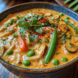 Silky Thai Coconut Curry Noodles
