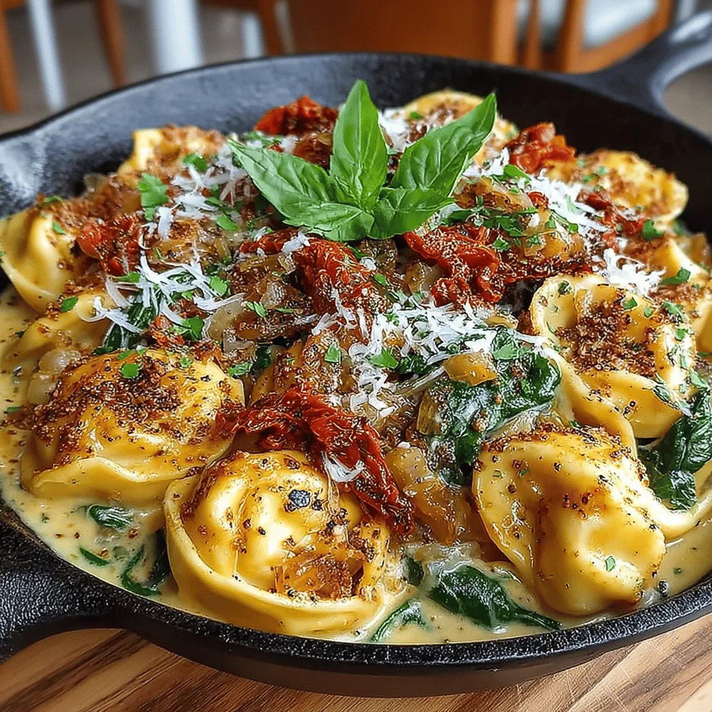 When it comes to comfort food that is both delicious and easy to prepare, few dishes can compete with the Tuscan Delight Tortellini Skillet. This one-pan meal combines the rich flavors of Italian cuisine with the hearty goodness of cheese-filled tortellini, creating a dish that is not only satisfying but also brimming with nutrients. Whether you're looking for a quick weeknight meal or an impressive dish to serve to guests, this skillet recipe fits the bill perfectly.