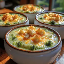 Broccoli Bliss Cheese Soup Recipe