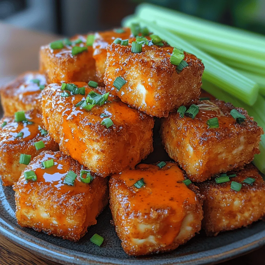 In recent years, plant-based snacks have surged in popularity, capturing the attention of health-conscious eaters and culinary adventurers alike. As more individuals seek healthier alternatives to traditional comfort foods, recipes that offer the same satisfying flavors without the meat have taken center stage. One such delight is Fiery Buffalo Tofu Bites, a spicy and wholesome alternative to classic buffalo wings. With their crispy exterior and bold, fiery flavor, these tofu bites are perfect for game day, casual get-togethers, or simply satisfying a craving for something savory.