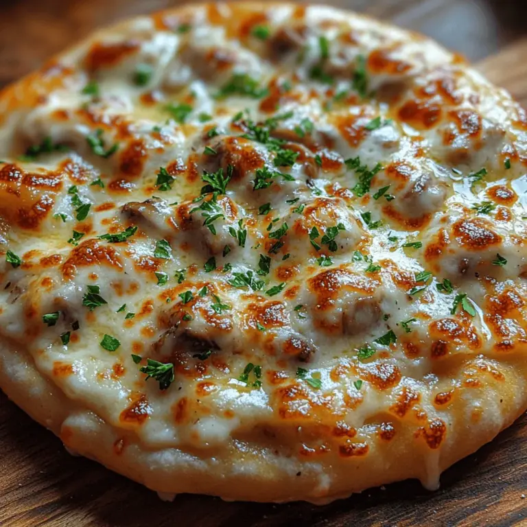 Flatbreads are a culinary delight cherished across the globe for their versatility and ease of preparation. Whether enjoyed as a quick meal, a snack, or an appetizer, flatbreads can be tailored to suit a myriad of tastes and preferences. One particularly enticing option is the Creamy Garlic Alfredo Flatbread, which showcases the rich, creamy goodness of Alfredo sauce atop a perfectly baked flatbread base. This dish not only offers a satisfying combination of flavors but also allows for endless customization with various toppings.