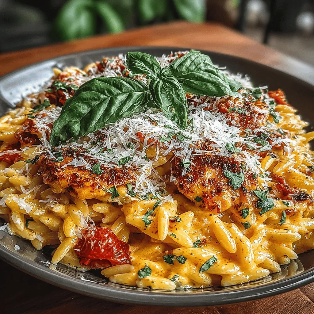 If you're looking for a dish that strikes the perfect balance between comfort and sophistication, the Creamy Roasted Red Pepper Orzo is a compelling choice. This recipe encapsulates the richness of creamy textures combined with the vibrant, slightly sweet taste of roasted red peppers. It’s a dish that can easily transition from a casual weeknight meal to a stunning centerpiece for special occasions.