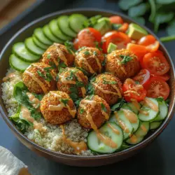 Baked Falafel Power Bowls: A Flavorful and Nutritious Meal