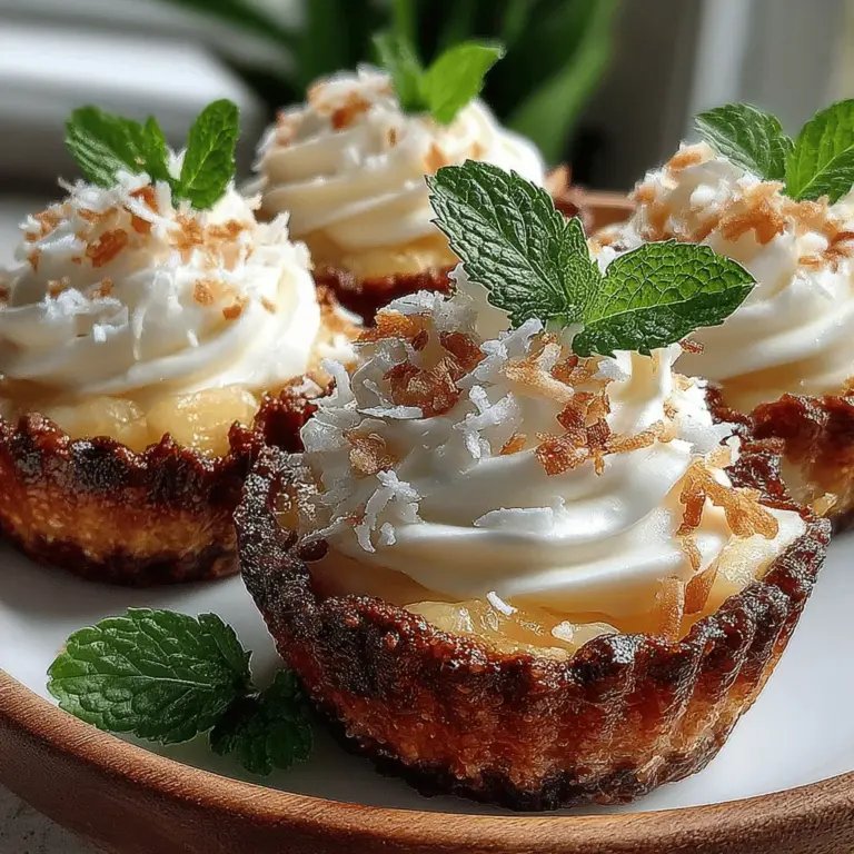 When it comes to capturing the essence of summer in a dish, few flavors can compete with the vibrant and refreshing profiles of tropical fruits. Pineapple and coconut, in particular, evoke images of sun-soaked beaches and lush palm trees, making them a popular choice for those seeking a taste of paradise. This Frozen Pineapple Coconut Cups recipe is not only a visual delight but also a deliciously refreshing treat that is perfect for warm weather gatherings, backyard barbecues, or simply satisfying a sweet tooth while keeping things healthy.