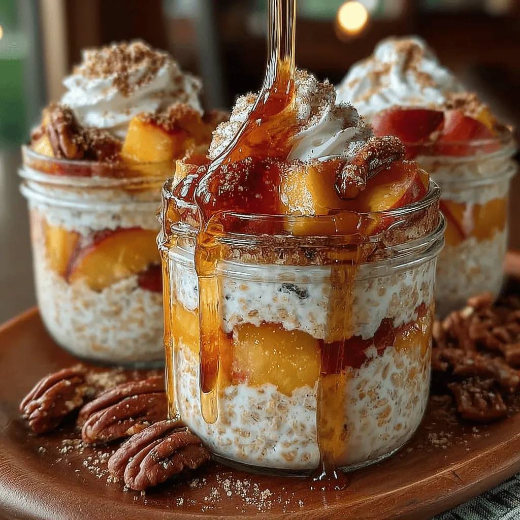 In recent years, overnight oats have surged in popularity among health-conscious individuals and busy professionals alike. This no-cook breakfast option not only saves time in the morning but also packs a nutritional punch, making it an ideal choice for those looking to fuel their day with wholesome ingredients. Among the myriad of overnight oats variations, Peach Cobbler Overnight Oats stand out as a delightful and indulgent twist on a classic dessert. Combining the sweet, juicy flavors of ripe peaches with the comforting spices reminiscent of a traditional peach cobbler, this recipe elevates the simple concept of oatmeal into a deliciously satisfying meal.