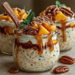 In recent years, overnight oats have surged in popularity among health-conscious individuals and busy professionals alike. This no-cook breakfast option not only saves time in the morning but also packs a nutritional punch, making it an ideal choice for those looking to fuel their day with wholesome ingredients. Among the myriad of overnight oats variations, Peach Cobbler Overnight Oats stand out as a delightful and indulgent twist on a classic dessert. Combining the sweet, juicy flavors of ripe peaches with the comforting spices reminiscent of a traditional peach cobbler, this recipe elevates the simple concept of oatmeal into a deliciously satisfying meal.