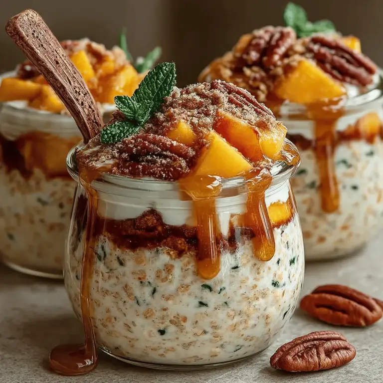 In recent years, overnight oats have surged in popularity among health-conscious individuals and busy professionals alike. This no-cook breakfast option not only saves time in the morning but also packs a nutritional punch, making it an ideal choice for those looking to fuel their day with wholesome ingredients. Among the myriad of overnight oats variations, Peach Cobbler Overnight Oats stand out as a delightful and indulgent twist on a classic dessert. Combining the sweet, juicy flavors of ripe peaches with the comforting spices reminiscent of a traditional peach cobbler, this recipe elevates the simple concept of oatmeal into a deliciously satisfying meal.
