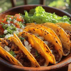 Crunchy Fiesta Taco Shells: Techniques, Serving Suggestions, and Health Benefits