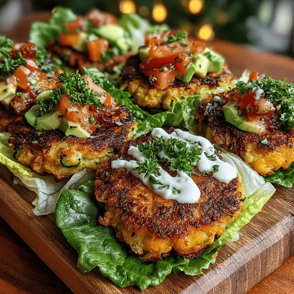 In recent years, the trend of healthy wraps has taken the culinary world by storm, offering a delightful alternative to traditional sandwiches. These wraps not only provide a versatile canvas for a variety of ingredients but also allow for a more health-conscious approach to meals. The Zucchini Fritter BLT Wraps exemplify this trend, perfectly marrying the fresh, vibrant flavors of vegetables with the savory, comforting taste of crispy bacon. This innovative dish is not only a feast for the palate but also a nutritious option for those looking to incorporate more vegetables into their diet.