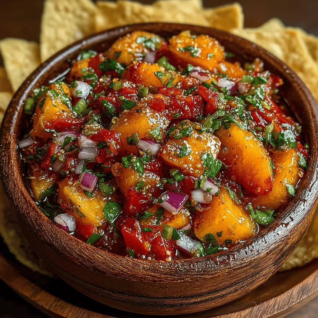 As the sun shines brighter and temperatures rise, nothing says summer quite like a vibrant and refreshing dish that captures the essence of the season. Sweet Peach Salsa is a delightful blend of juicy peaches, zesty ingredients, and fresh herbs, making it an ideal accompaniment to your summer gatherings. Whether served as a dip with tortilla chips, a topping for grilled meats, or a zesty addition to salads and tacos, this salsa is sure to elevate any meal.