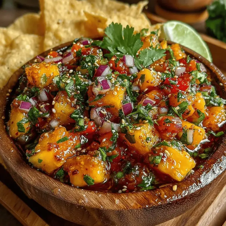As the sun shines brighter and temperatures rise, nothing says summer quite like a vibrant and refreshing dish that captures the essence of the season. Sweet Peach Salsa is a delightful blend of juicy peaches, zesty ingredients, and fresh herbs, making it an ideal accompaniment to your summer gatherings. Whether served as a dip with tortilla chips, a topping for grilled meats, or a zesty addition to salads and tacos, this salsa is sure to elevate any meal.