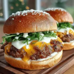 Caramelized Onion and Swiss Stuffed Burgers: A Culinary Delight