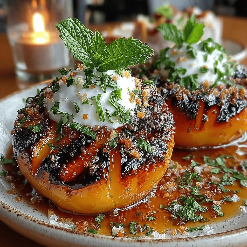 As the summer sun casts its warm glow, the appeal of grilled fruits emerges as one of the season's most delightful culinary experiences. Grilling fruits not only amplifies their inherent sweetness but also introduces a smoky depth that transforms them into a sophisticated treat. Among these summer gems, grilled peaches stand out for their juicy flesh and fragrant aroma, making them a perfect candidate for a simple yet elegant dessert or brunch option.