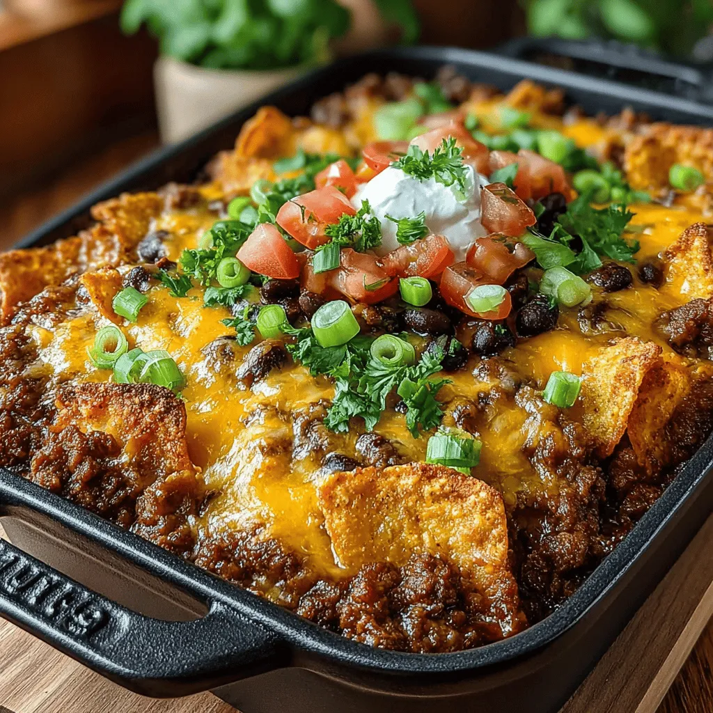 When it comes to comfort food, few dishes can rival the Rustic Rancher’s Beef & Bean Bake. This hearty, satisfying meal is not just a feast for the stomach but also for the soul, making it a perfect centerpiece for family dinners or gatherings with friends. The combination of seasoned ground beef, nutritious beans, and vibrant vegetables creates a symphony of flavors and textures that appeal to all palates. Whether served on a chilly evening or during a summer get-together, this dish is sure to evoke a sense of warmth and homeliness.