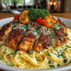 Spicy One-Pot Cajun Chicken Alfredo: Recipe Steps, Tips, and Serving Suggestions
