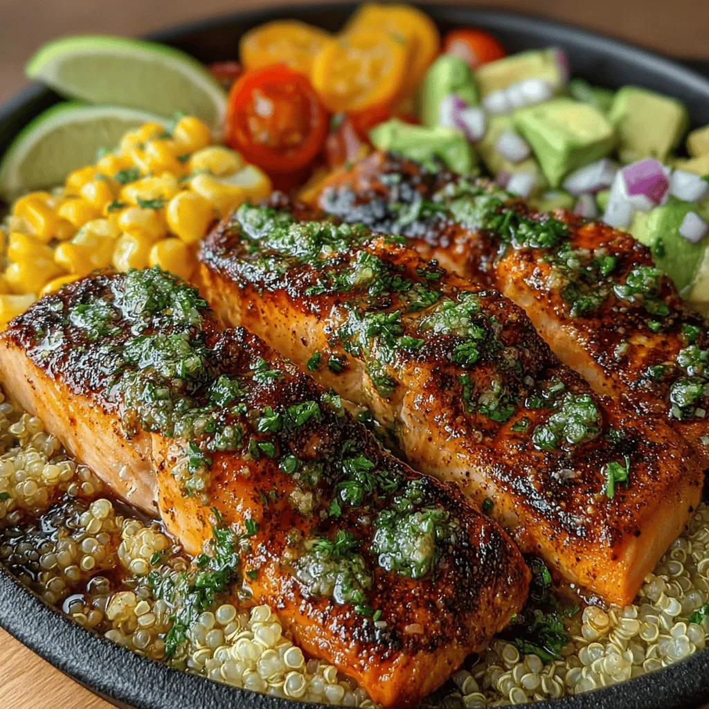 If you’re on the hunt for a delicious, nutritious meal that’s easy to prepare and packed with flavor, look no further than Spicy Cajun Salmon Bowls with Corn and Avocado. This vibrant dish is a celebration of bold spices, fresh ingredients, and a delightful mix of textures that will excite your taste buds and satisfy your hunger. With the rich, buttery flavor of salmon paired with a zesty Cajun seasoning, this recipe not only delivers on taste but also offers numerous health benefits, making it an ideal choice for those focused on healthy eating.