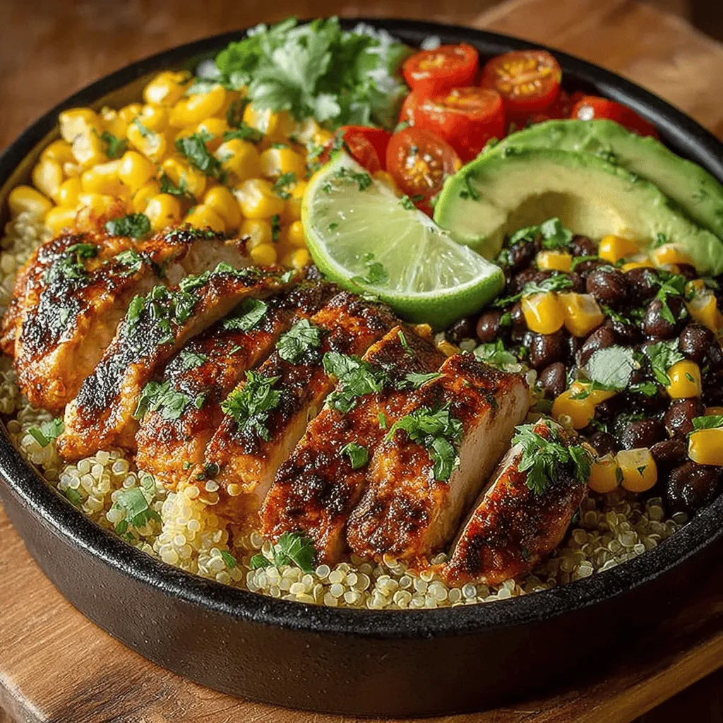 To truly appreciate the Zesty Chipotle Chicken Quinoa Bowl, it’s essential to delve into its foundational ingredient: quinoa. Originating from the Andean region of South America, quinoa has been cultivated for thousands of years and is revered for its high nutrient density. A serving of quinoa contains approximately 8 grams of protein, 5 grams of fiber, and a wealth of vitamins and minerals, including magnesium, iron, and B vitamins.