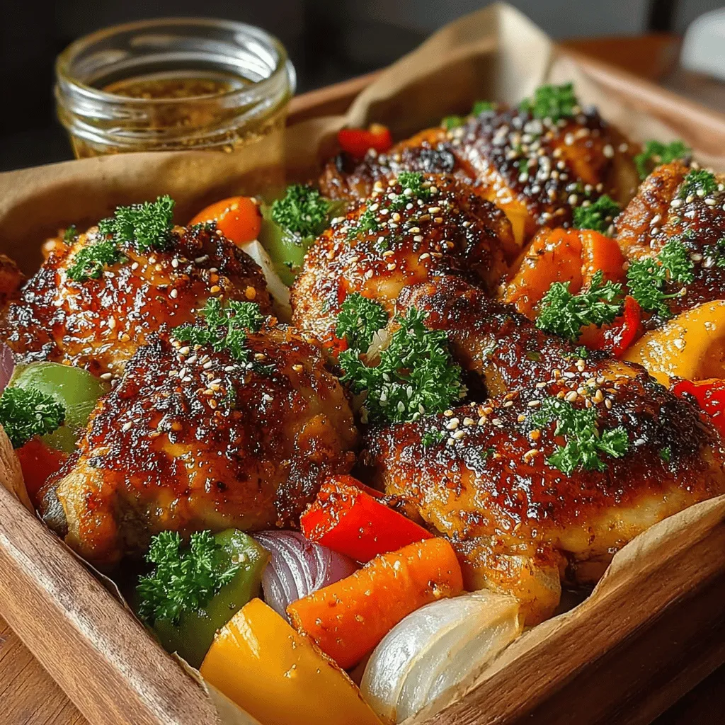 If you're on the lookout for a dish that encapsulates the essence of comfort food while being both easy to prepare and pleasing to the palate, the Sticky Honey Garlic Drumstick Traybake is an excellent choice. This recipe masterfully combines tender chicken drumsticks with a mouthwatering glaze that balances the sweetness of honey and the savory depth of soy sauce. The result is a sticky, flavorful dish that will have your family and friends coming back for seconds.