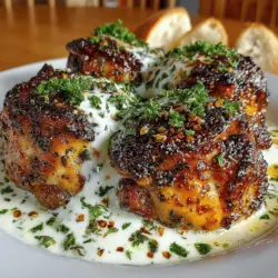 When it comes to comfort food, few dishes can compete with the rich, savory delight of creamy garlic herb chicken thighs. This dish encapsulates the essence of home-cooked meals, combining tender chicken with a luxurious sauce that entices the senses. The creamy garlic herb sauce, infused with aromatic herbs, enhances the natural flavors of the chicken, making it a perfect centerpiece for any dinner table. Whether you're preparing a weeknight meal or hosting a special gathering, creamy garlic herb chicken thighs promise to impress.