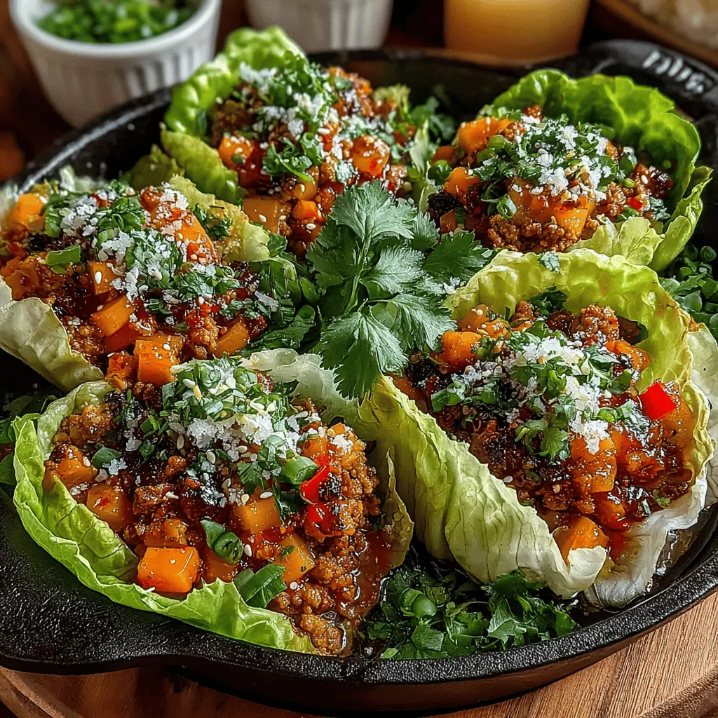 Sweet & Spicy Chicken Lettuce Wraps are a delicious and vibrant dish that perfectly marries flavor and nutrition. These wraps offer a delightful combination of savory ground chicken, fresh vegetables, and a hint of sweetness and spice that tantalizes the taste buds. Whether you are looking for a light meal, a healthy snack, or an impressive dish for your next gathering, Sweet & Spicy Chicken Lettuce Wraps have got you covered.