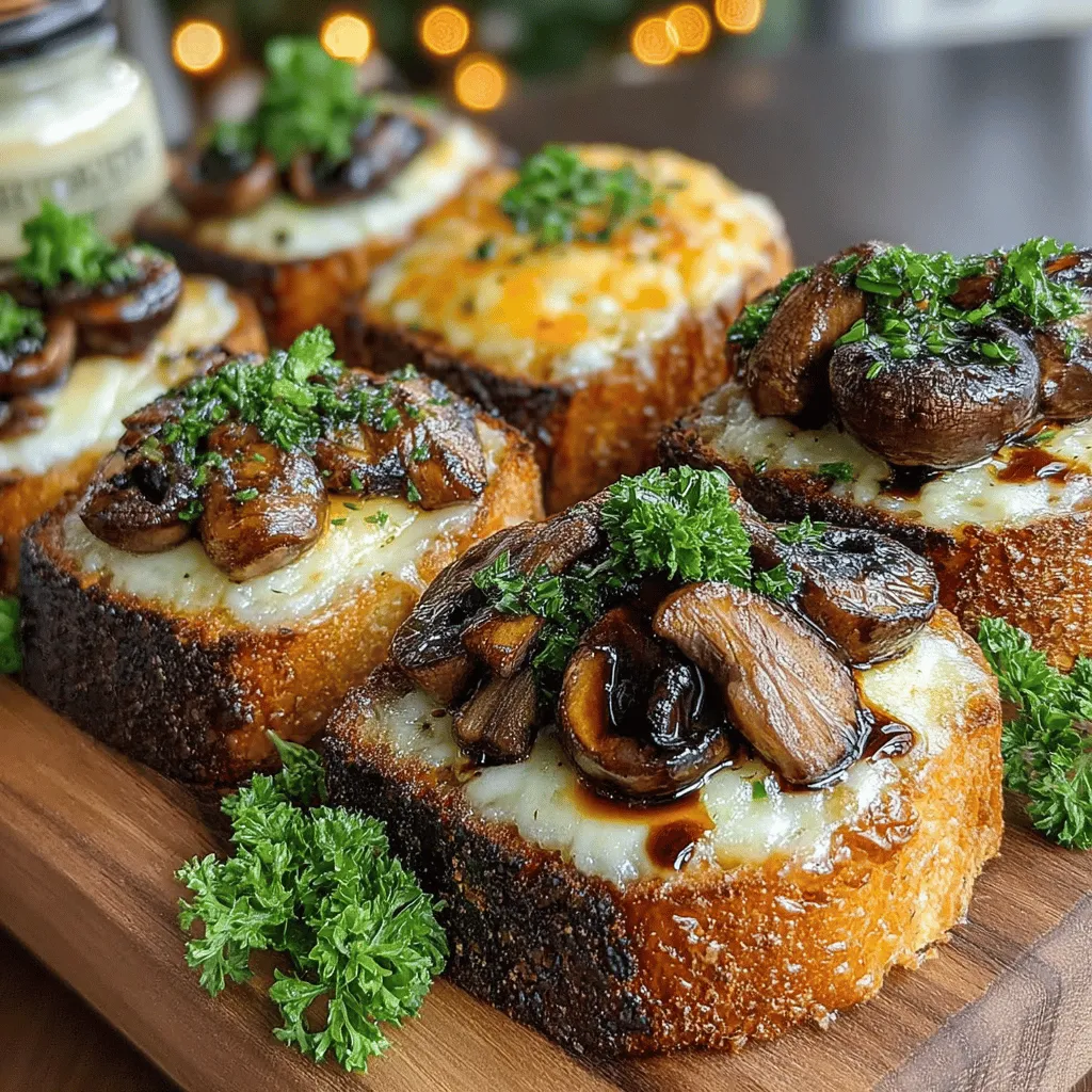 In the realm of comfort food, few dishes can rival the delightful combination of mushrooms and melted cheese. The Savory Mushroom & Brie Toast Melts embody this essence, offering a rich and satisfying experience that is perfect for any occasion. This recipe not only showcases the earthy flavors of mixed mushrooms but also highlights the creamy decadence of Brie cheese, creating a dish that is both indulgent and approachable.