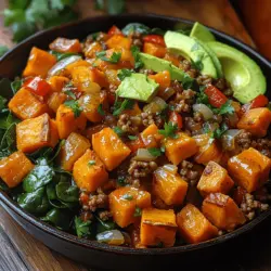 To truly appreciate the Savory Sweet Potato & Turkey Skillet Delight, it’s essential to understand the key ingredients that contribute to its flavor and nutritional profile.
