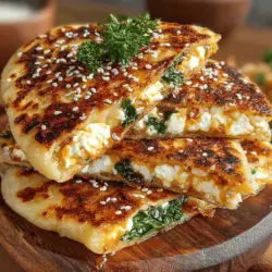 Stuffed flatbreads are a culinary treasure, combining the comfort of bread with a world of flavor possibilities. These versatile creations can be enjoyed as appetizers, snacks, or even main dishes, making them a go-to option for gatherings or quiet dinners at home. Among the myriad of flavor combinations, the pairing of caramelized onions and feta cheese stands out, offering a delightful contrast of sweet and savory notes that can elevate any meal.
