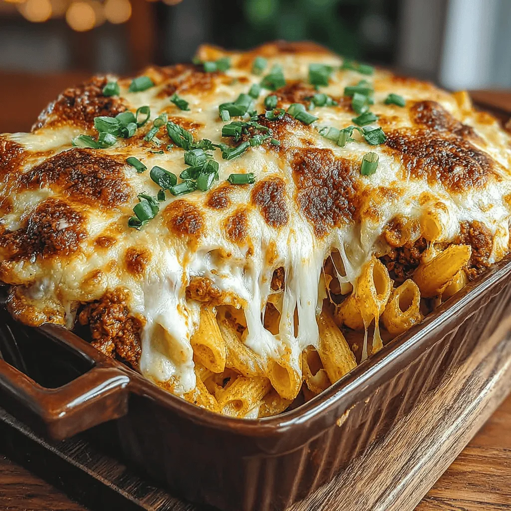 If you’re looking for a dish that merges comfort food with a tantalizing kick, look no further than Creamy Buffalo Chicken Pasta Bake. This recipe embodies the essence of coziness while delivering the spicy, tangy flavors of buffalo chicken that so many have come to adore. Imagine tender pasta enveloped in a creamy, zesty sauce, complemented by shredded chicken and topped with a golden cheese crust—this dish is not only a feast for the palate but also a visual delight.