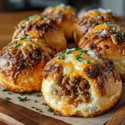To craft the perfect Cheddar & Chive Chicken Biscuit Bombs, it's essential to understand the role each ingredient plays in this scrumptious dish. Let’s break down the key components that come together to create this culinary delight.
