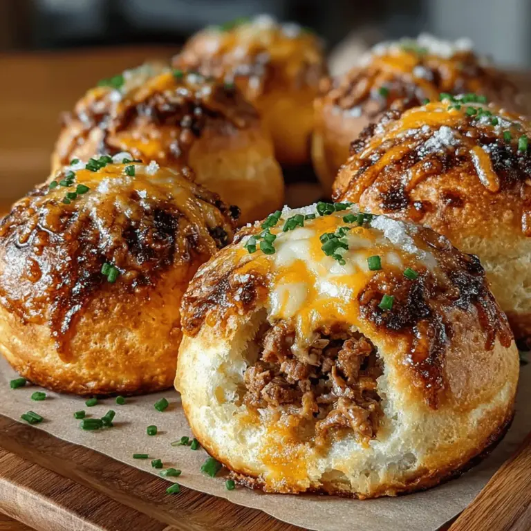 To craft the perfect Cheddar & Chive Chicken Biscuit Bombs, it's essential to understand the role each ingredient plays in this scrumptious dish. Let’s break down the key components that come together to create this culinary delight.