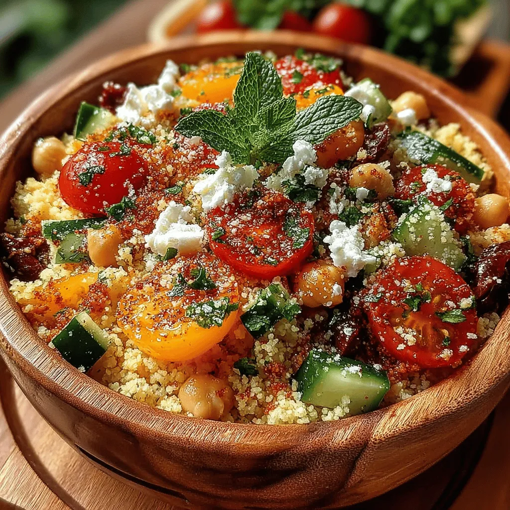 Cooking couscous may seem straightforward, but there are essential tips to ensure it turns out perfectly every time. Start by bringing your broth—vegetable or chicken— to a boil. Using broth instead of water is crucial as it infuses the couscous with added flavor, enhancing the overall taste of the salad.