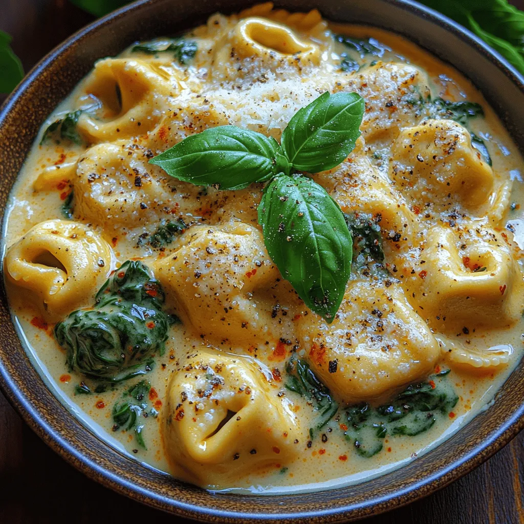 When it comes to pasta dishes, few can rival the rich, indulgent experience of creamy garlic spinach tortellini. This delightful dish combines tender pasta filled with cheese or other savory ingredients, bathed in a luscious garlic cream sauce and vibrant spinach. It’s a winning combination that appeals to the senses—both visually and through its comforting flavors. Whether you're seeking a quick weeknight dinner, a dish to impress guests, or a satisfying meal for a cozy night in, creamy garlic spinach tortellini fits the bill effortlessly.