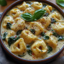 When it comes to pasta dishes, few can rival the rich, indulgent experience of creamy garlic spinach tortellini. This delightful dish combines tender pasta filled with cheese or other savory ingredients, bathed in a luscious garlic cream sauce and vibrant spinach. It’s a winning combination that appeals to the senses—both visually and through its comforting flavors. Whether you're seeking a quick weeknight dinner, a dish to impress guests, or a satisfying meal for a cozy night in, creamy garlic spinach tortellini fits the bill effortlessly.