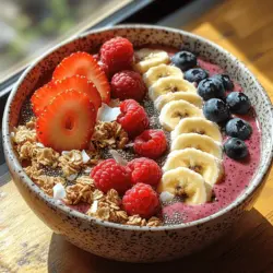 Bright Berry Chia Smoothie Bowl