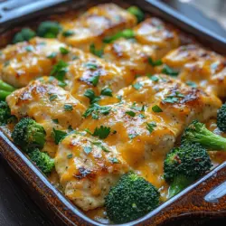 Baked chicken recipes have long been a staple in households across the globe, celebrated for their simplicity and versatility. They offer a delicious way to prepare a healthy meal without sacrificing flavor. Among the myriad of baked chicken dishes, the Zesty Baked Ranch Chicken & Broccoli stands out as a delightful option that combines the savory richness of chicken with the nutritious crunch of broccoli, all enveloped in a creamy, tangy ranch-inspired sauce. This dish not only tantalizes the taste buds but also promotes a balanced diet, making it an ideal choice for busy weeknights or family gatherings.