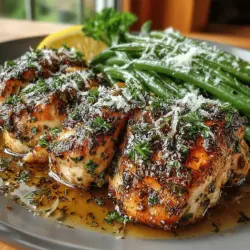 Garlic Herb Chicken & Green Bean Bliss