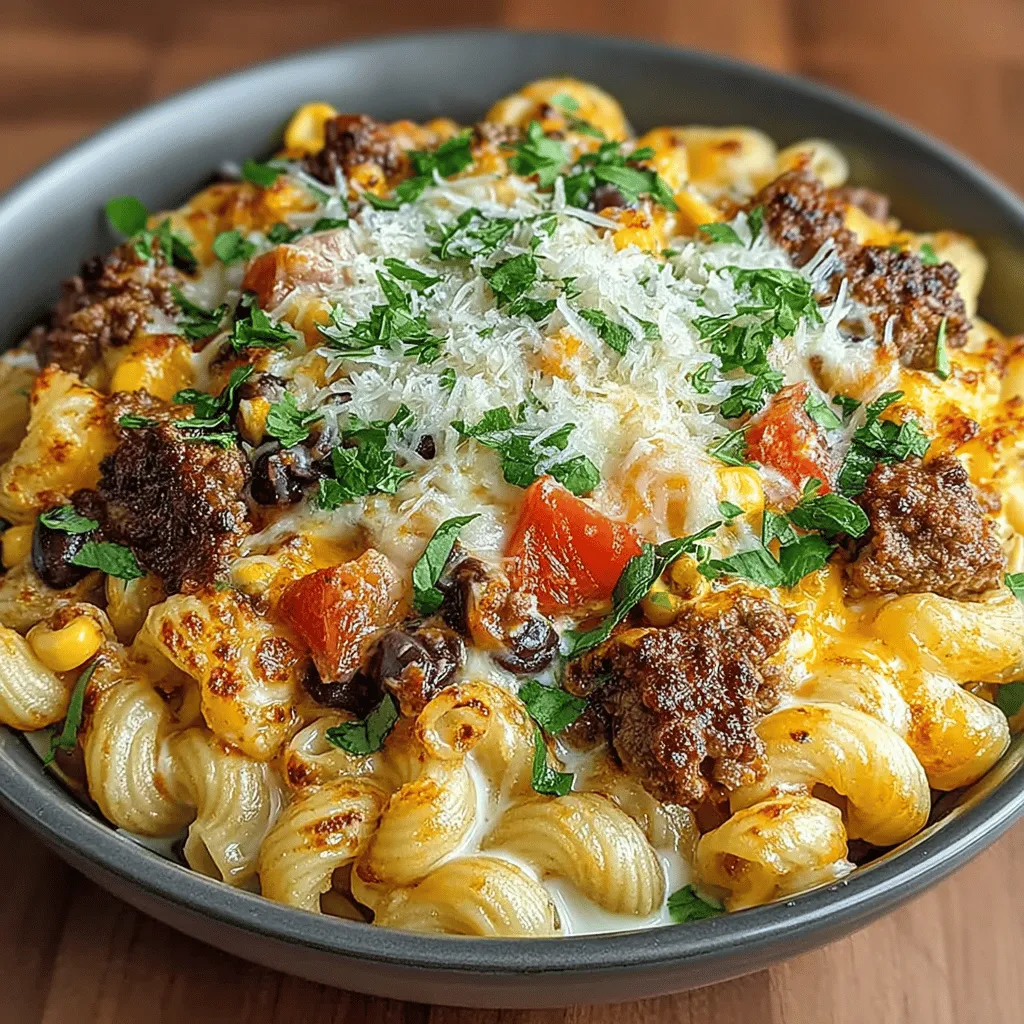 In today’s fast-paced world, finding the perfect balance between convenience and flavor can be a challenge, especially when it comes to preparing meals for busy weeknights. Enter the One-Pot Creamy Taco Macaroni—a delectable fusion that marries the comforting essence of classic macaroni and cheese with the bold, zesty flavors of Tex-Mex cuisine. This dish not only satisfies cravings but also offers a hearty, creamy texture that will leave you and your family wanting more.
